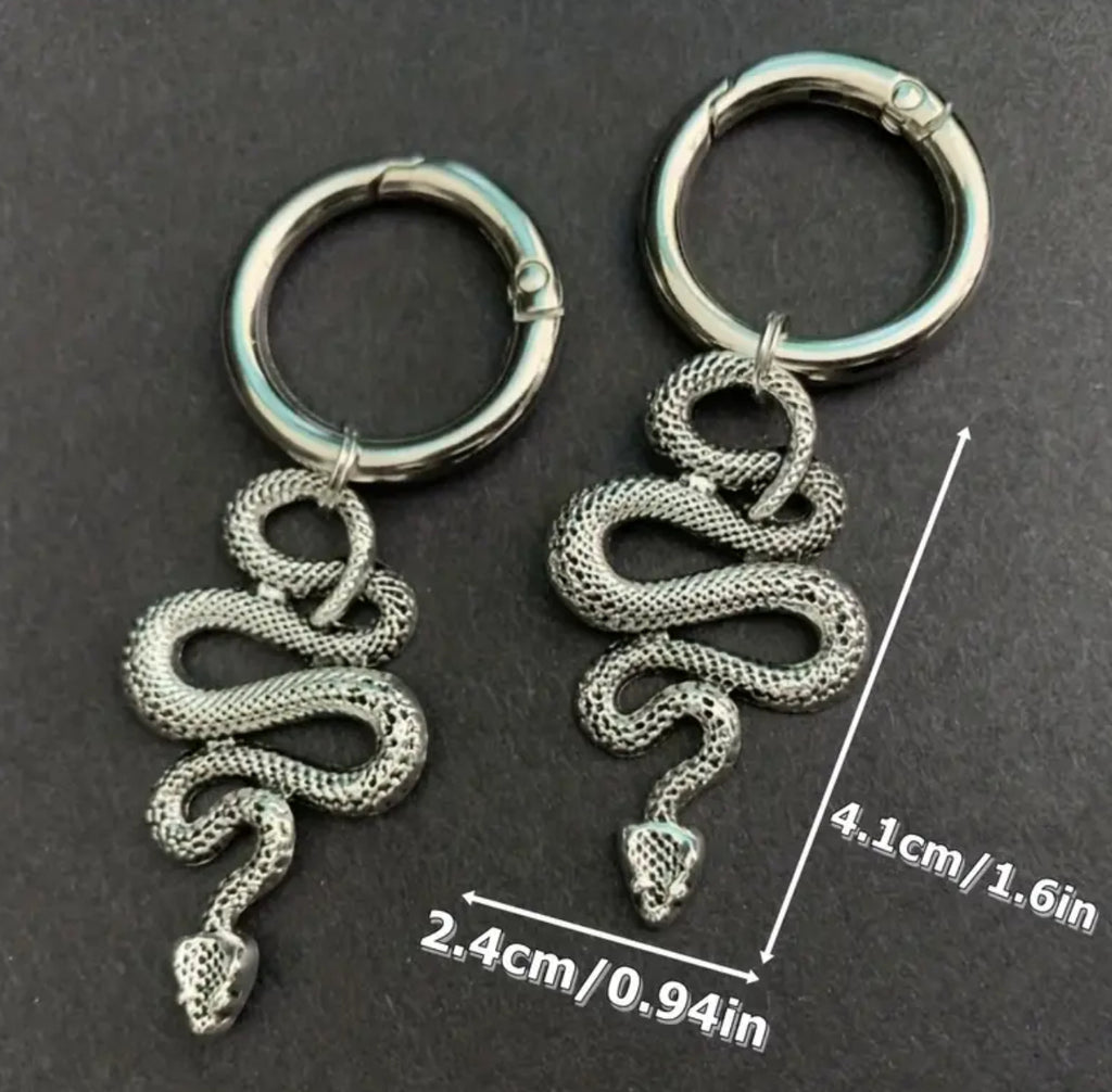 Breloques à clipser pour bottes et chaussures Snakes