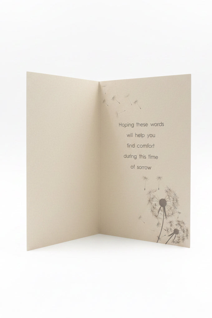 With Deepest Sympathies Greeting Card