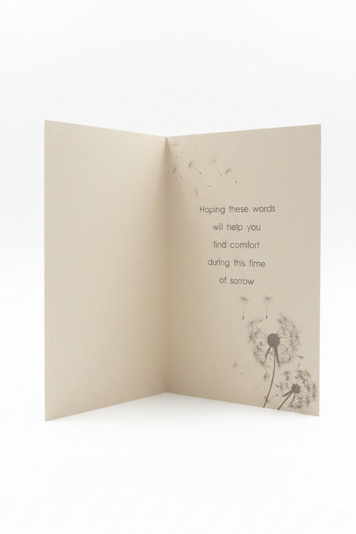 With Deepest Sympathies Greeting Card