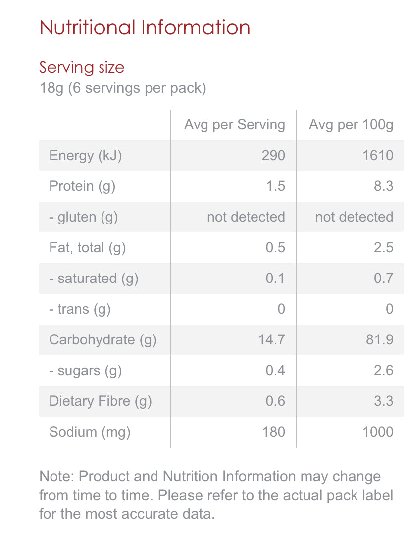 Galettes de riz brun au soja et au tamari biologiques Ceres