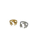 Stainless Steel Dachshund Ring ( Gold or Silver)