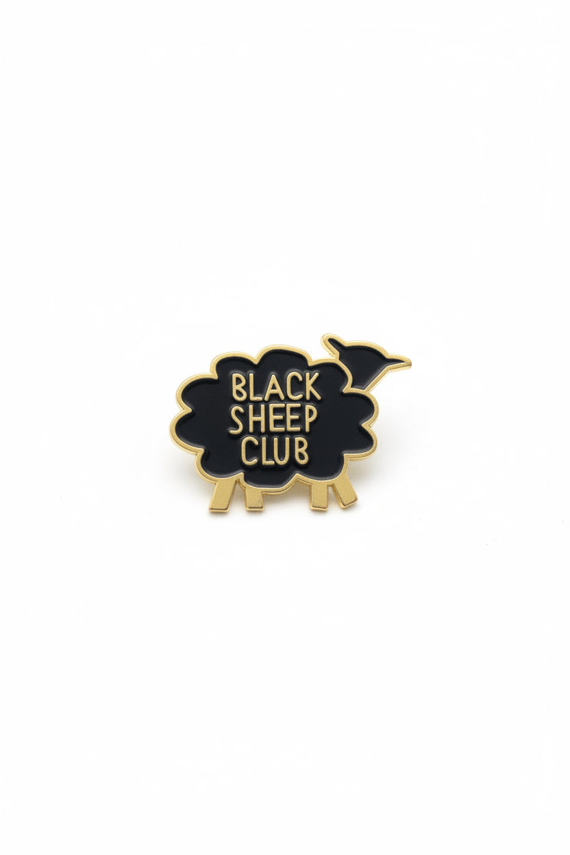Black Sheep Club Brooch