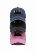 Peeking Black Cat Cap (3 colour options)