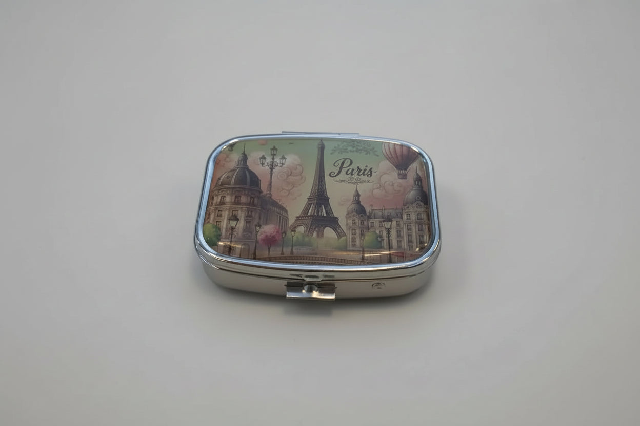 Eiffel Tower Pill Box