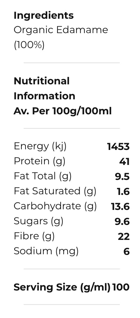 Spaghettis aux edamames bio