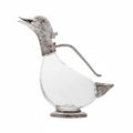 Silver-plated Duck Decanter 1L