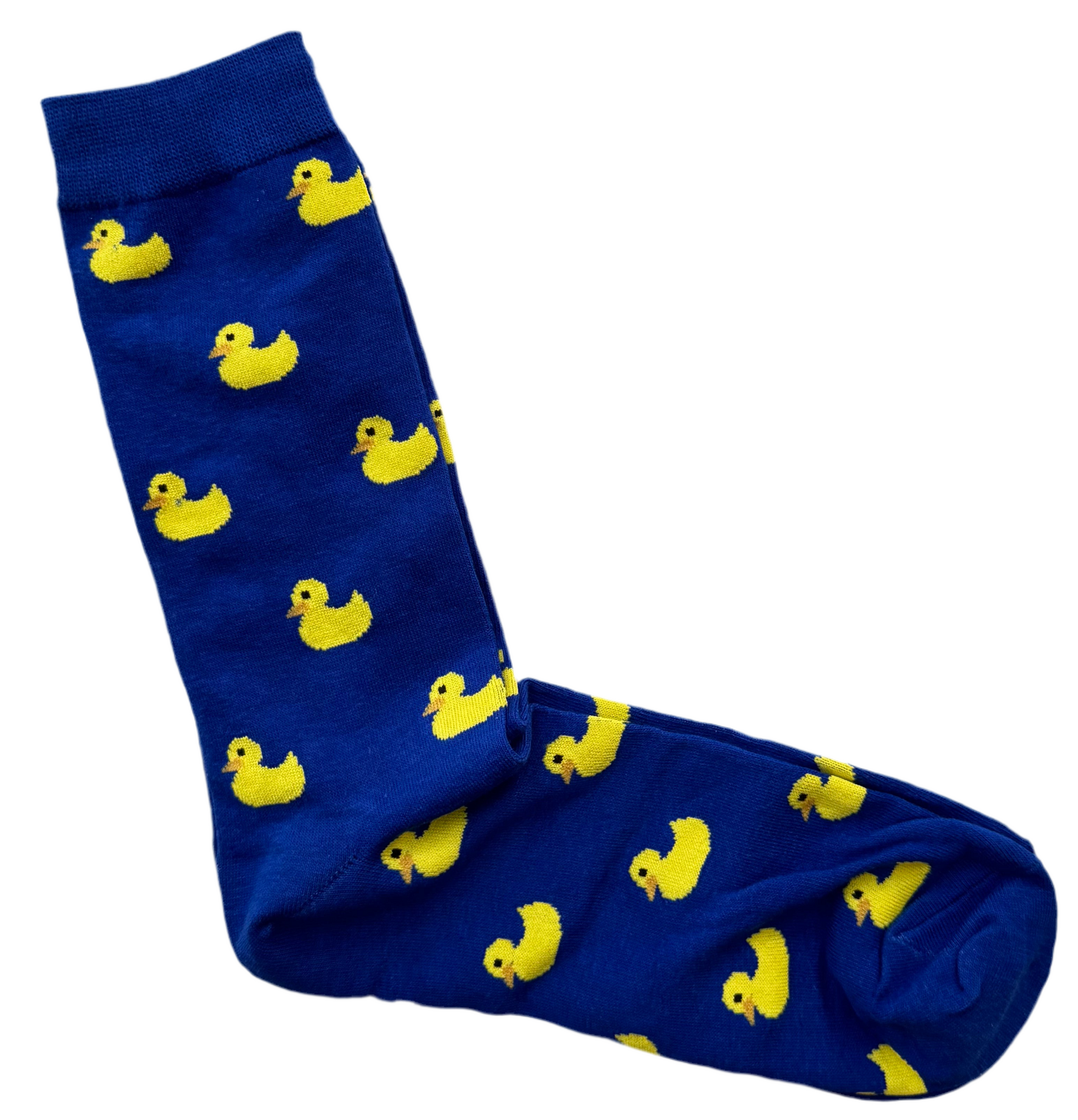 Blue Yellow Duck Socks