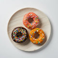 Iced Donuts with Sprinkles