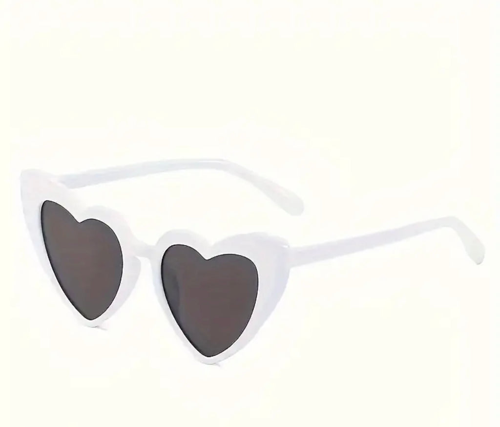 Lunettes de soleil White Heart