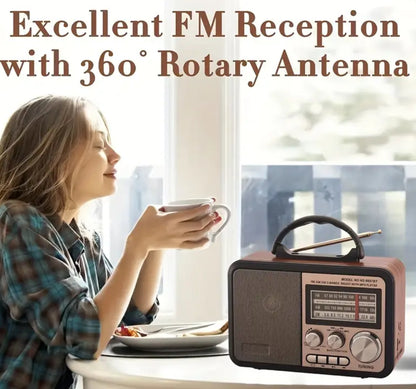 Portable AM/FM Radio Speaker