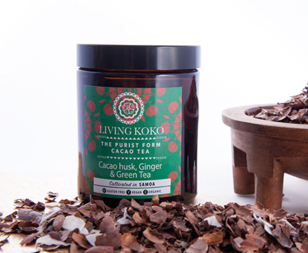 Cacao, gingembre et thé vert (feuilles en vrac) 60 g