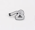 Tape Measure Brooch