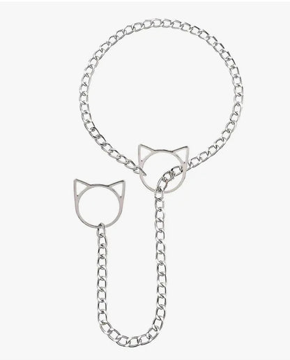 Adjustable  Cat necklace