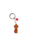 Poodle Keychain