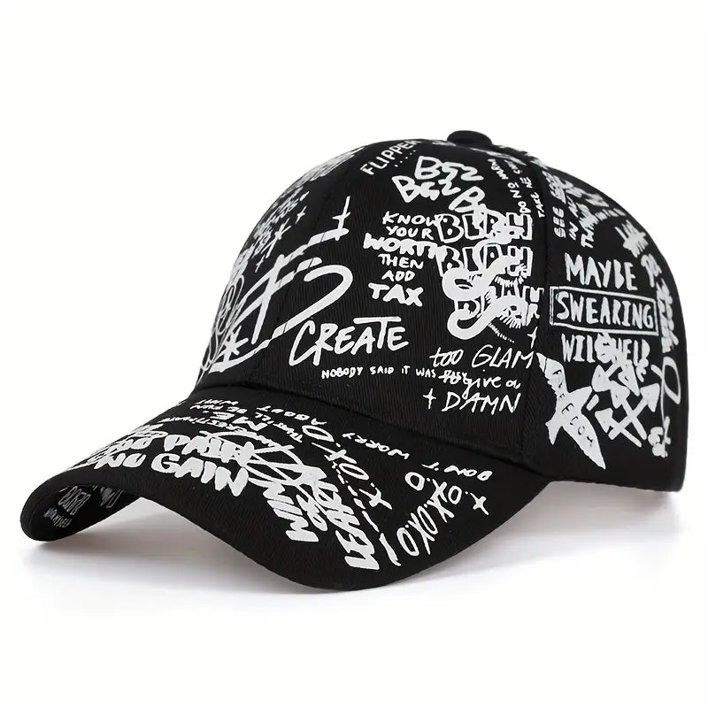 Graffiti Letter Baseball Cap