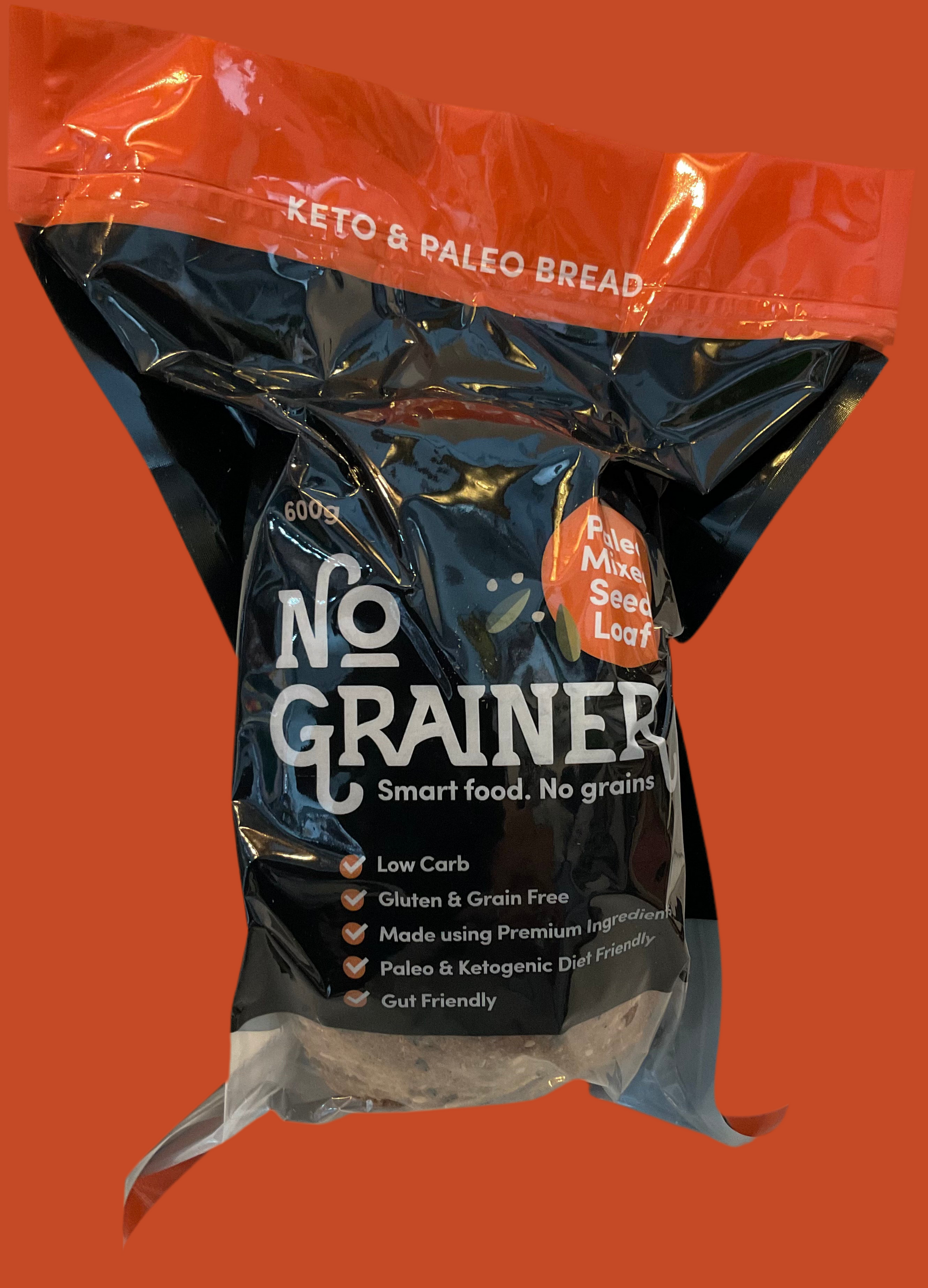 No Grainer Paleo Mixed Seed Loaf