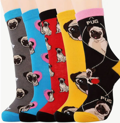 Pug dog socks ( different styles)