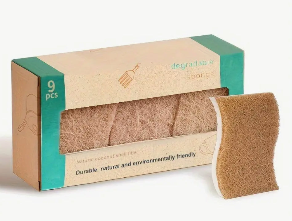 Biodegradable Natural Scourer Sponge