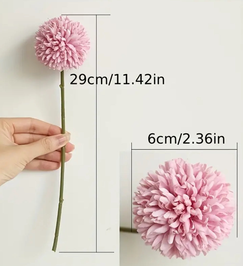 Fleur de chrysanthème artificielle 1 tige