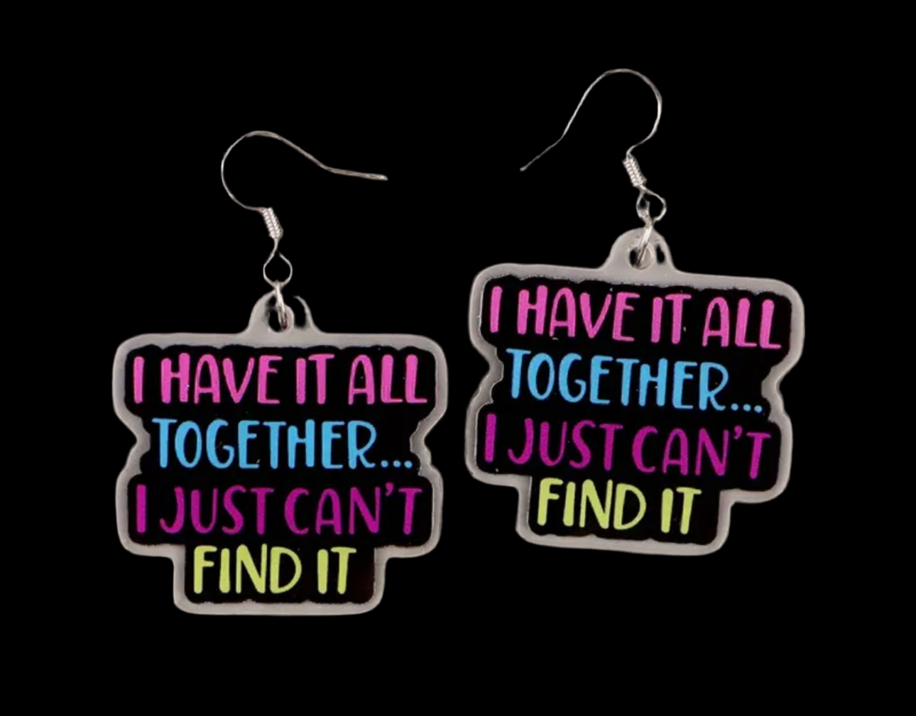 Boucles d'oreilles « J'ai tout ensemble »