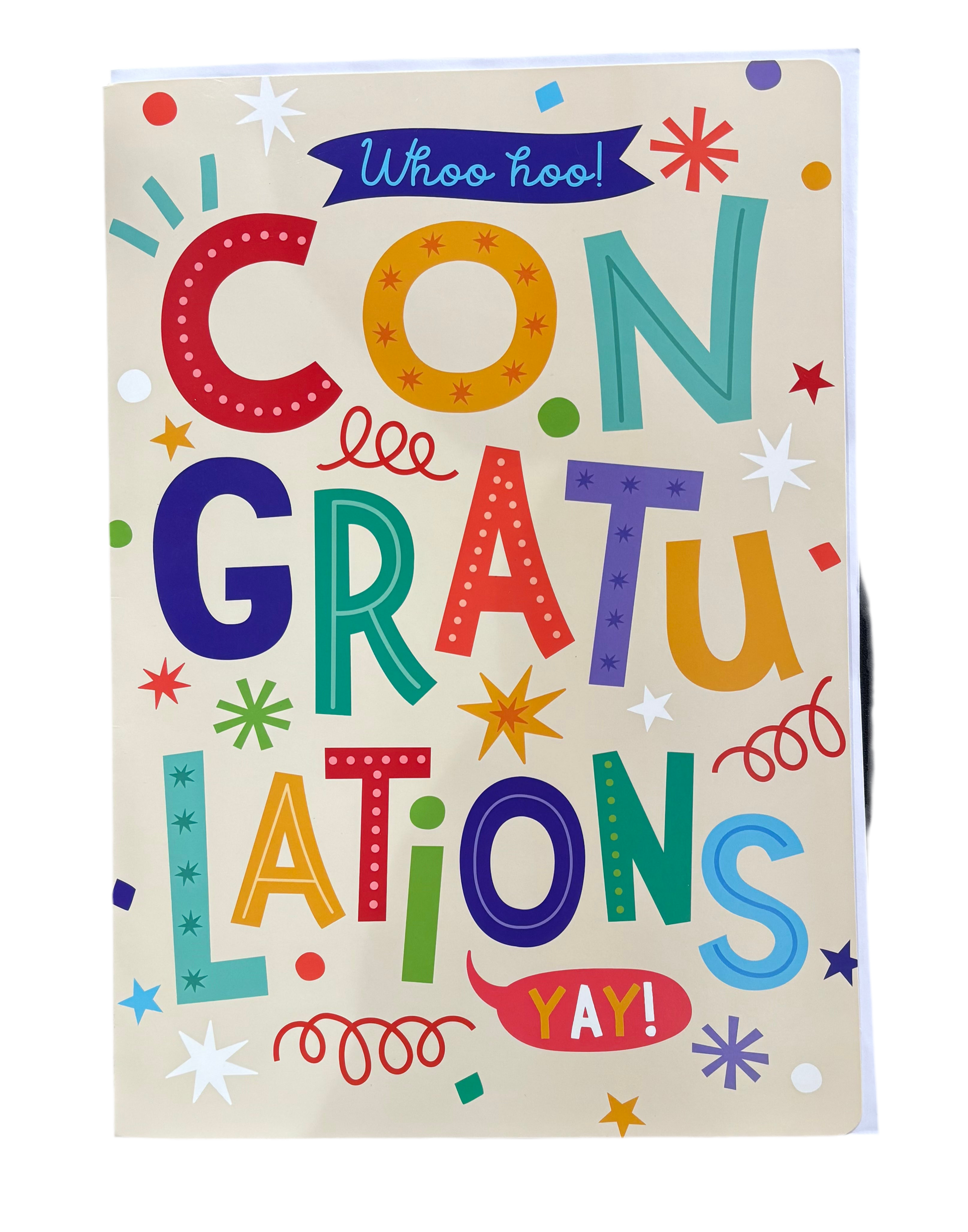 Carte de félicitations GÉANTE