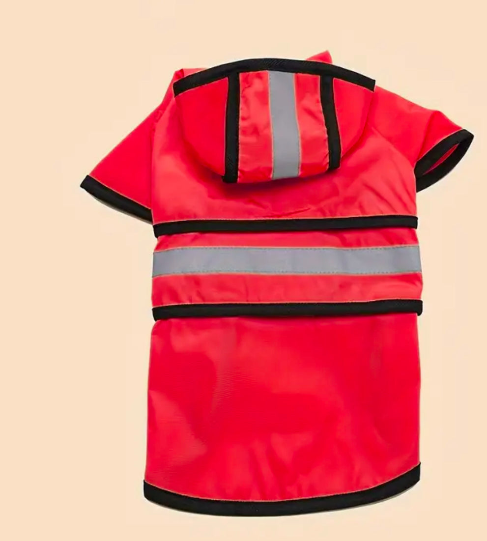 Red Dog Cape Raincoat