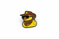 Cowboy Rubber Duck Brooch with bandana