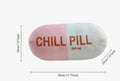 Chill Pill Cushion (Pink)