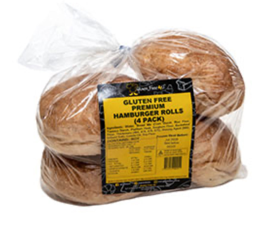 Rouleaux de hamburger de qualité supérieure (paquet de 4)