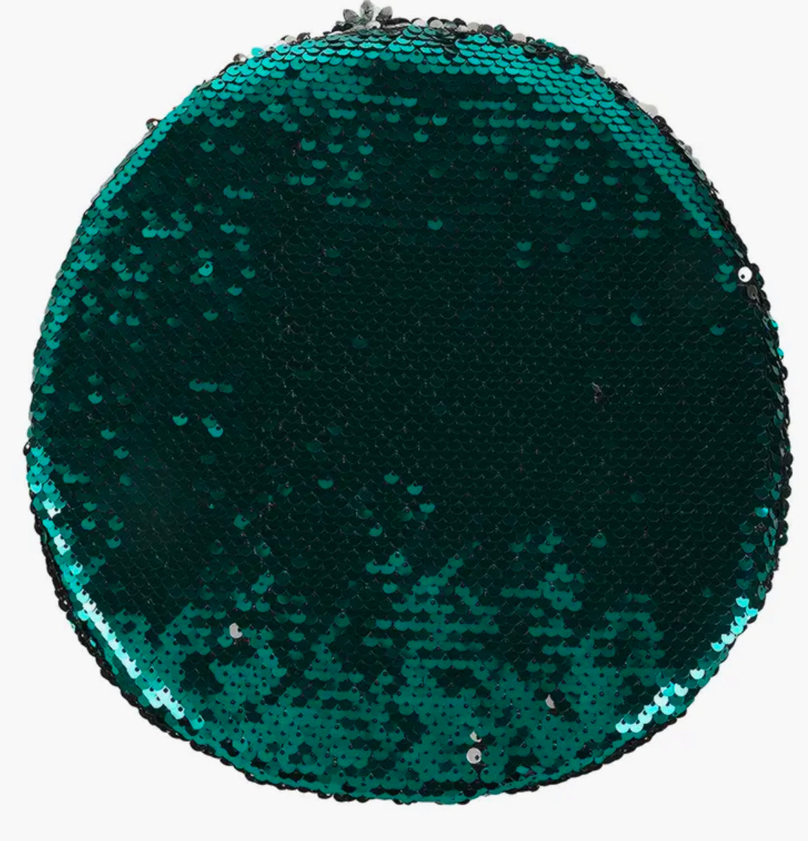 Green sequin hat
