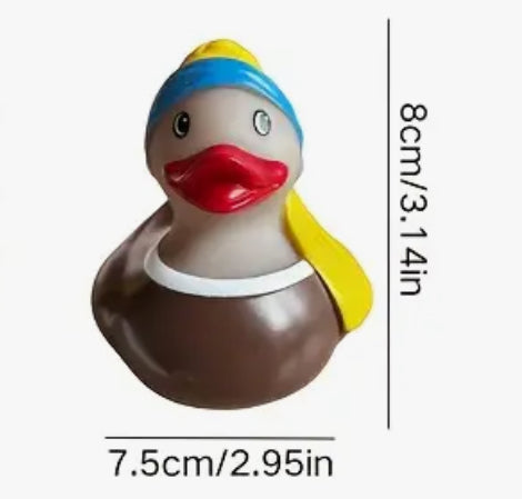 Canard La Jeune Fille aux Boucles d'Oreilles de Perles