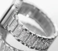 Rhinestone Stainless Steel Apple Watch Strap 42, 44, 45, 46mm