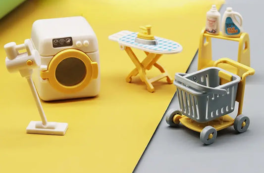 Miniature laundry items