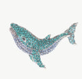 Whale Brooch