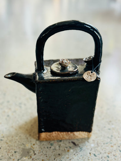 Handcrafted Glazed Teapot