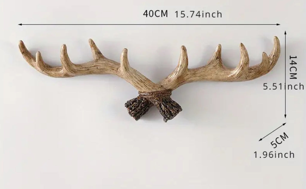 Crochets de suspension en cornes de cerf