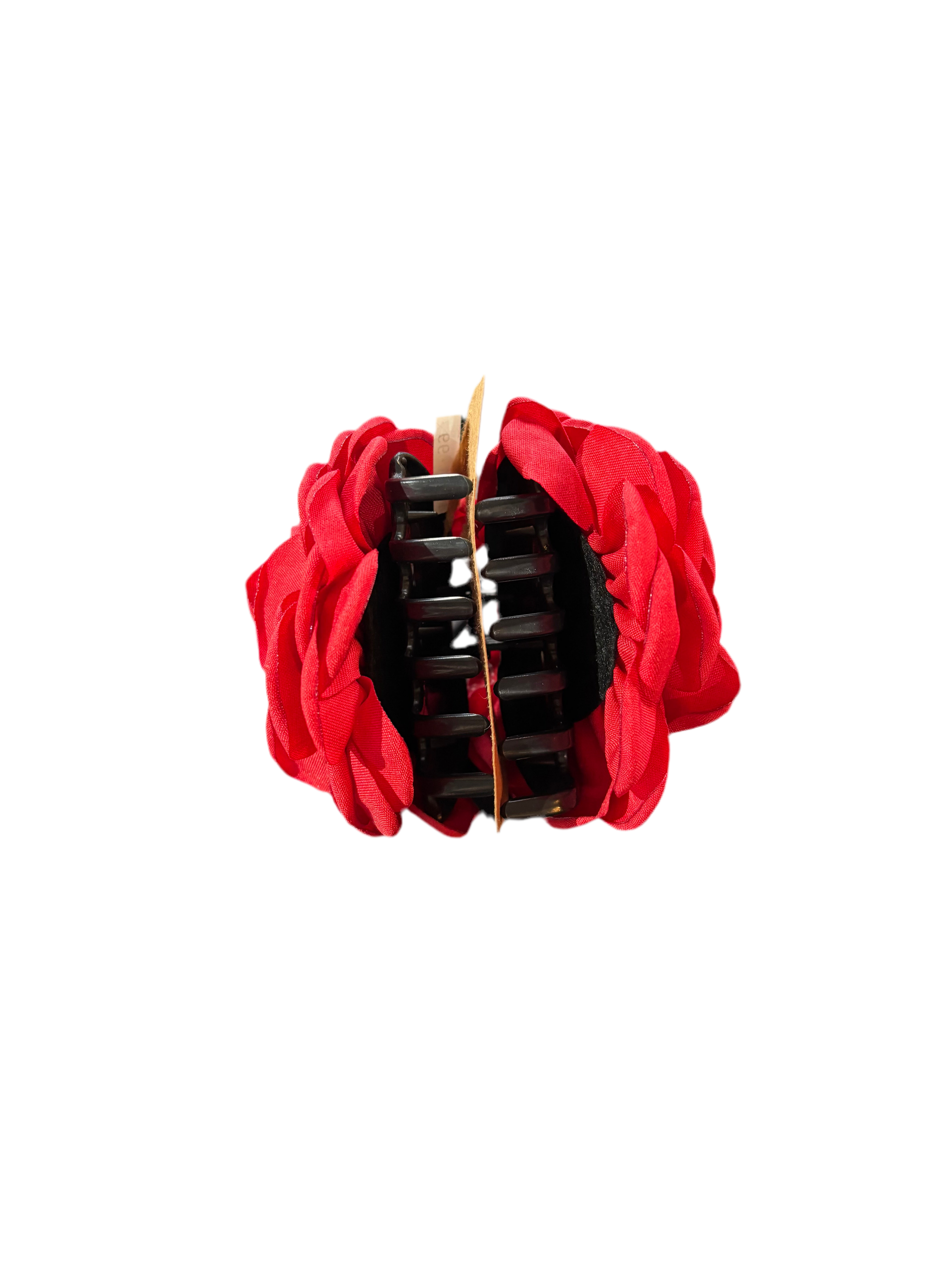 Rose Claw Clip (red or pink)