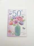 50th Birthday Card