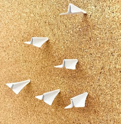 Paper Planes Cork Board Pins