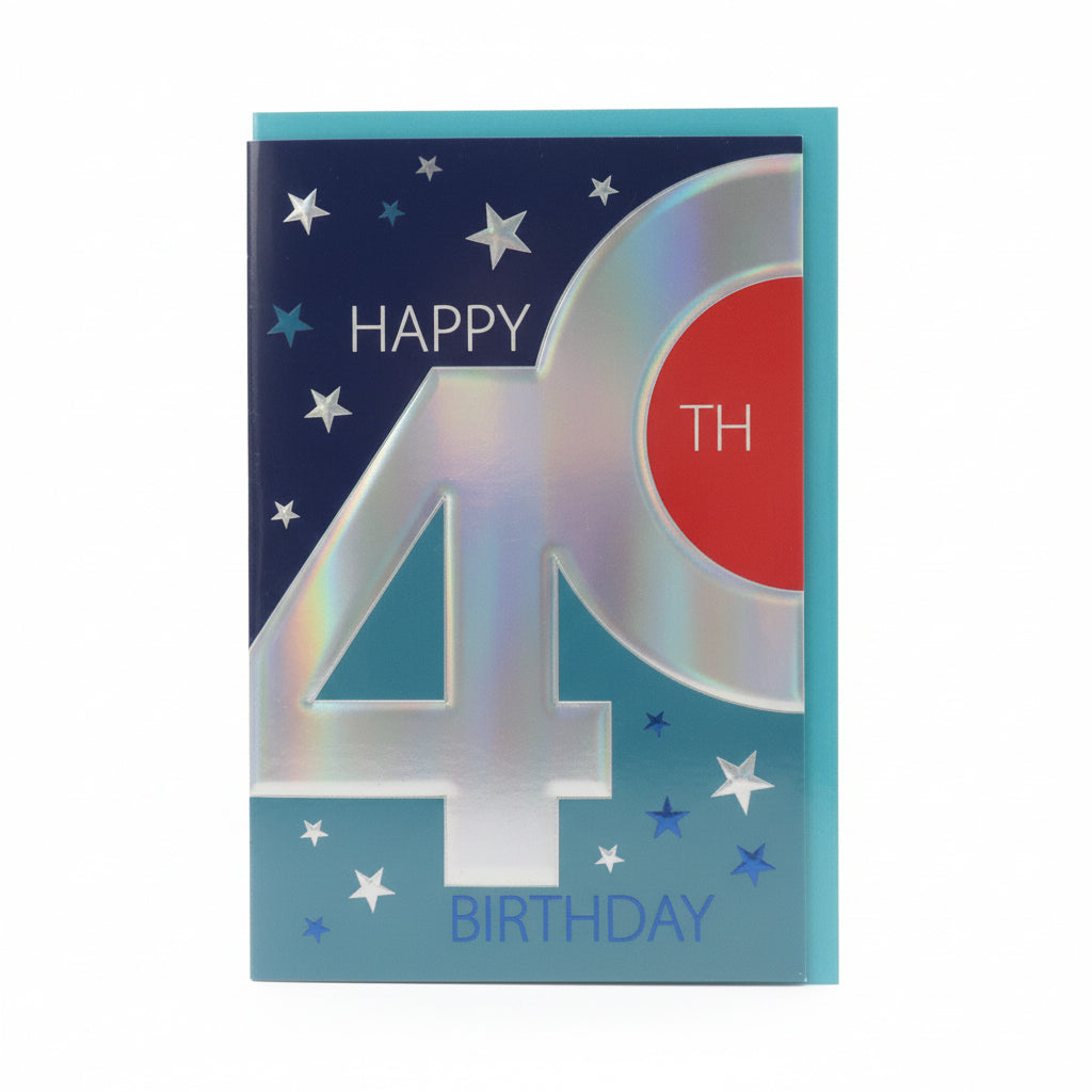 40th Birthday Card