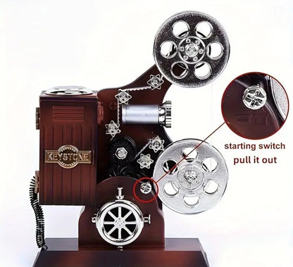 The projector music box