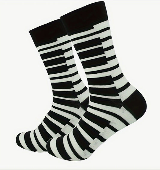 Piano Keys Socks