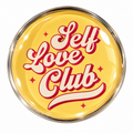 “Self Love Club” Glass Dome Fridge Magnet 4cm
