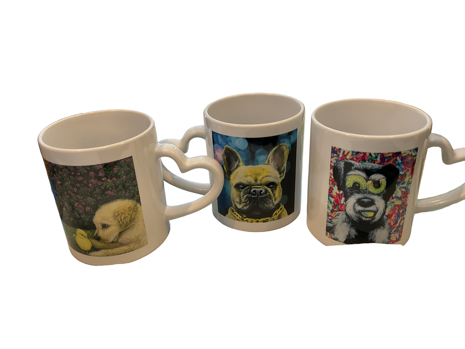 Hand painted Australian made mugs - painted by Kazz