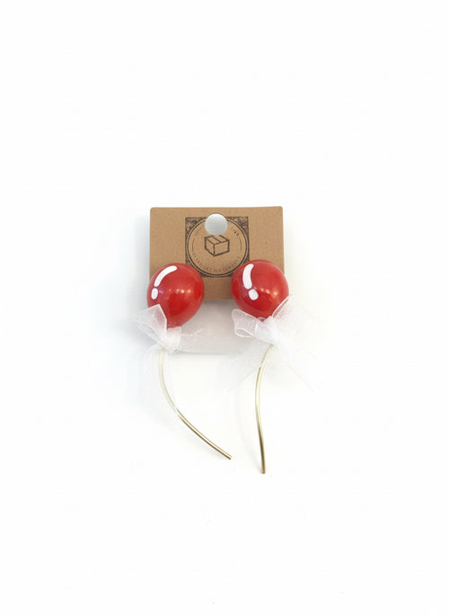 Christmas Balloon Earrings