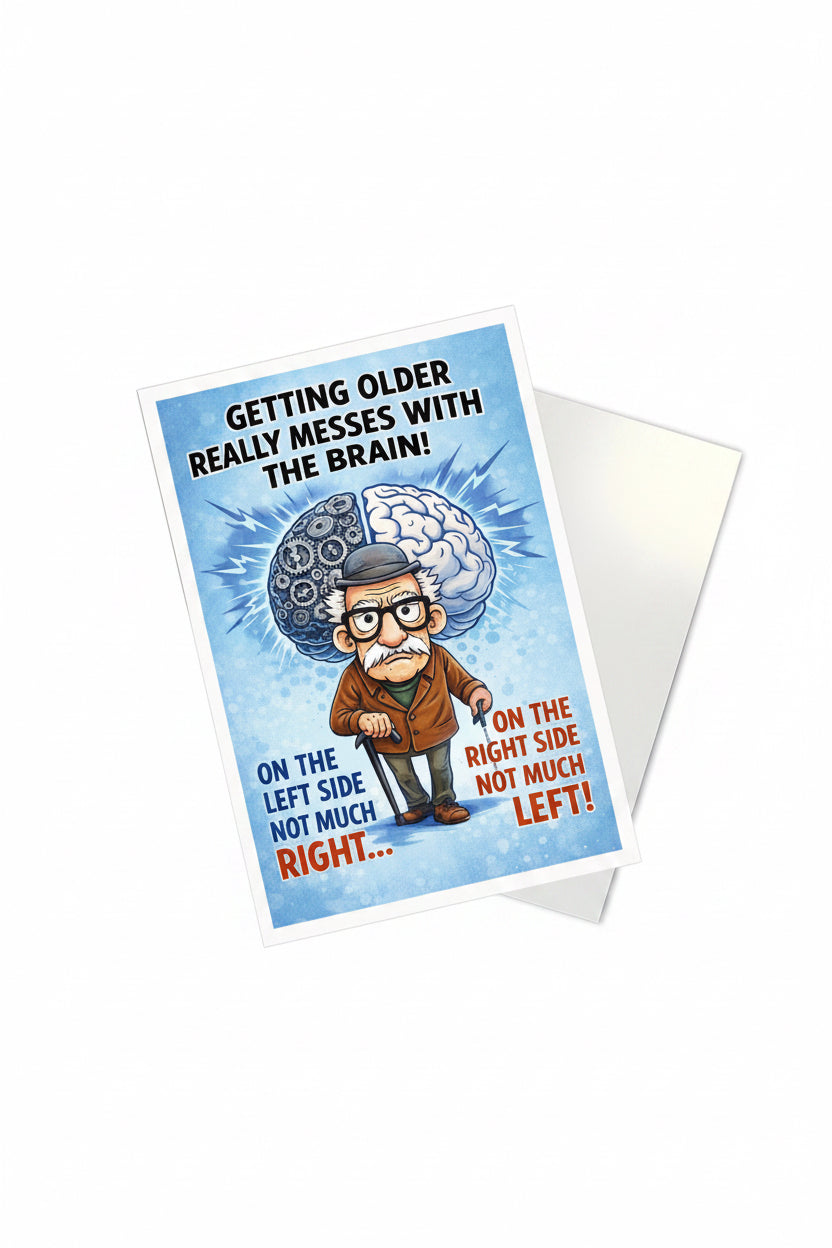 Funny Birthday Card about Memory