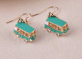 Mini Bus earrings (Alloy Hooks)