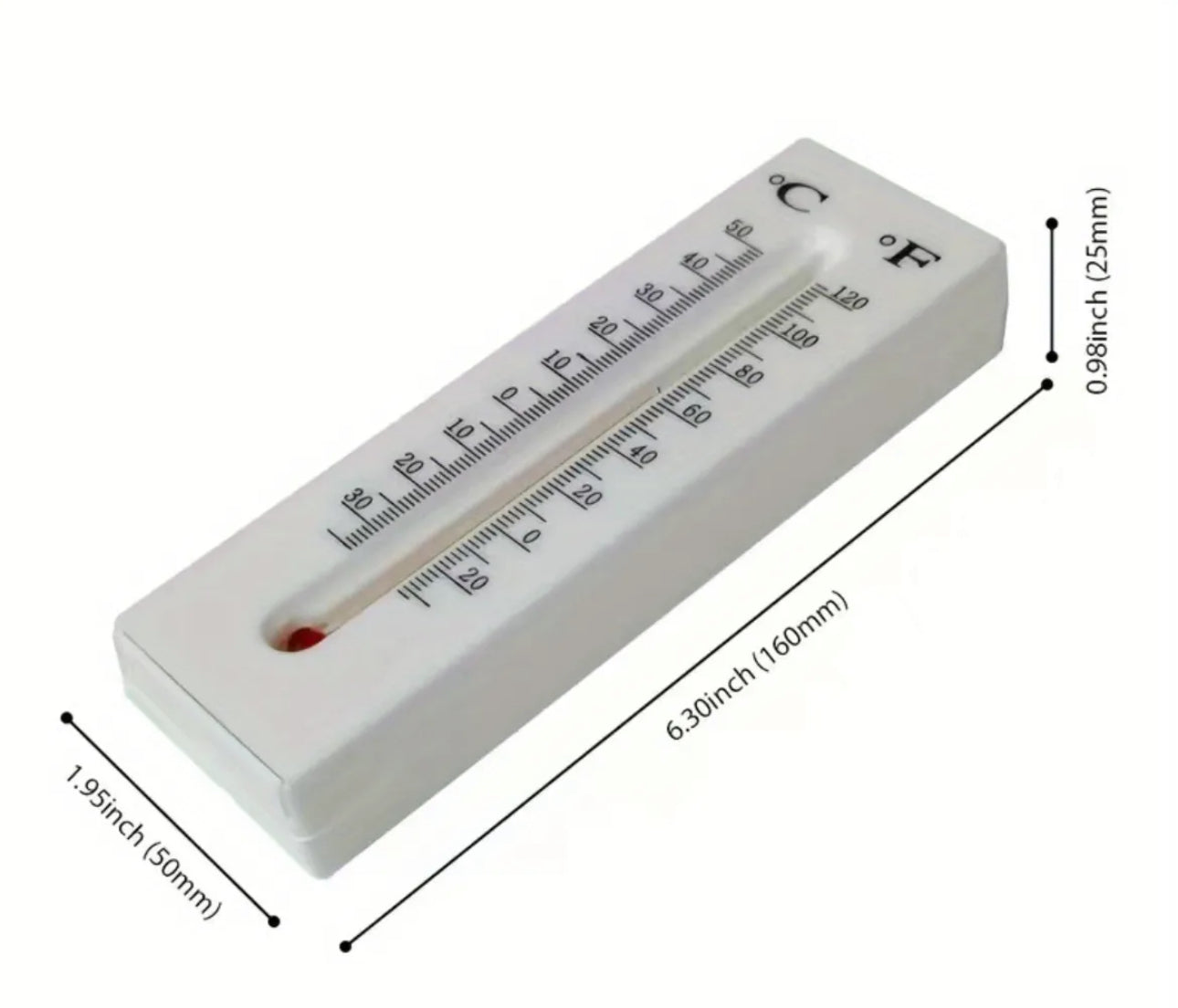 Thermometer security hiding space