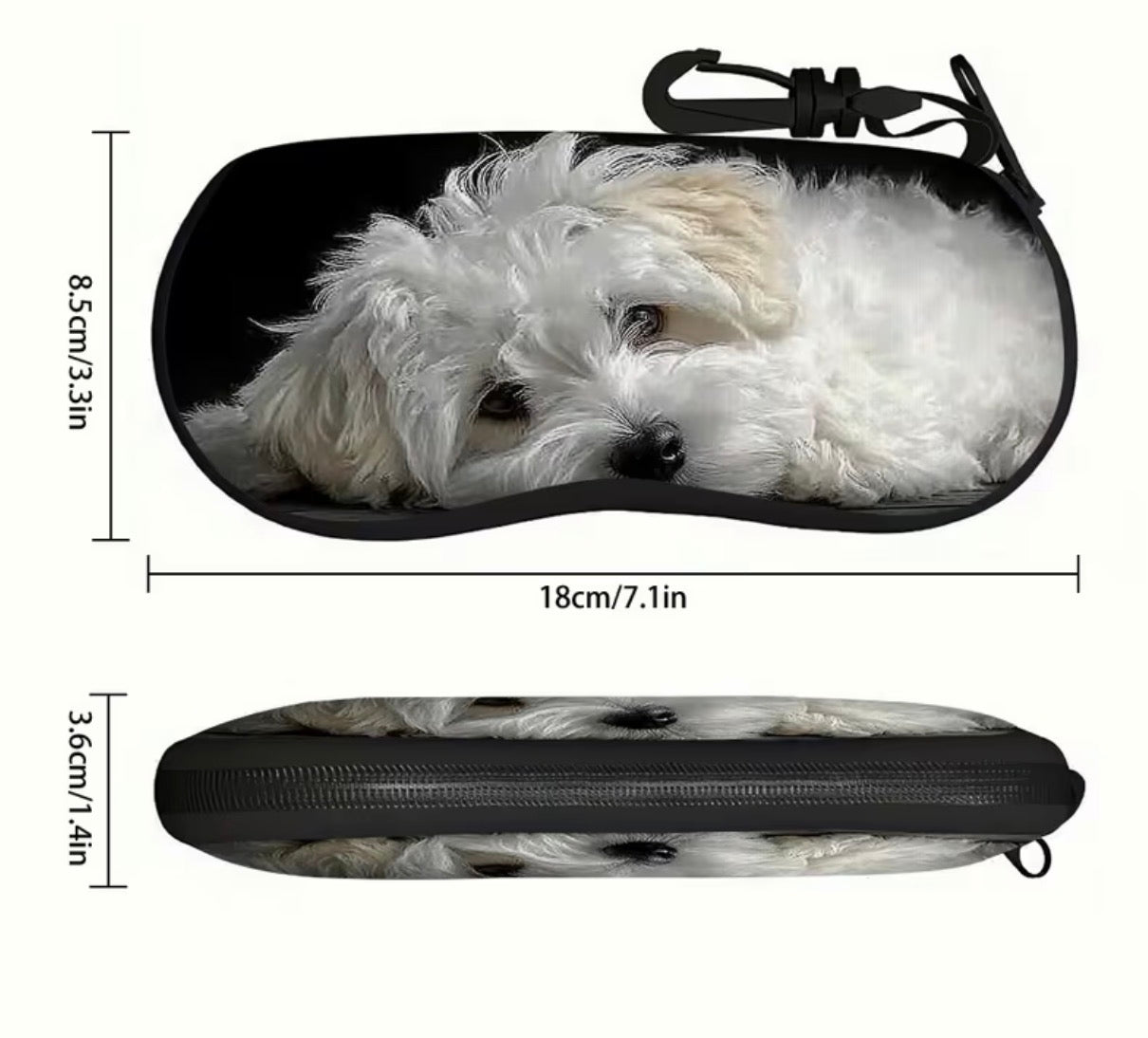 Maltese Glasses Case