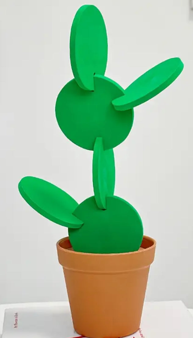 Dessous de verre Cactus vert clair (lot de 6)